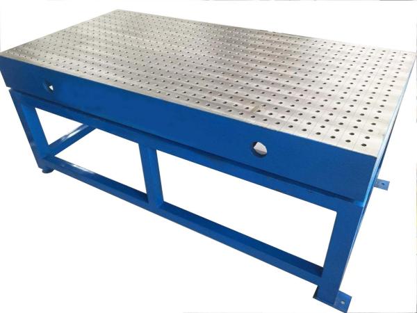 Quality Assembly Cast Iron Bed Plates 28 Mm Hole With Stand Stable Performance for sale