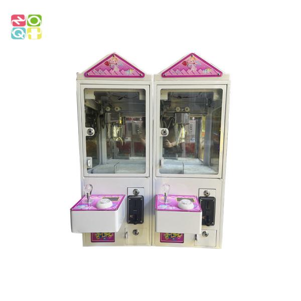 Quality 32cm Width Mini Claw Machine 1 Palyer Coin Operated Desktop Crane Machine for sale