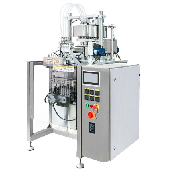 4-lane 5.5kw Snus Pouch Heat Seal And Ultrasonic Packaging Machine With Up To 180pouches Per Minute