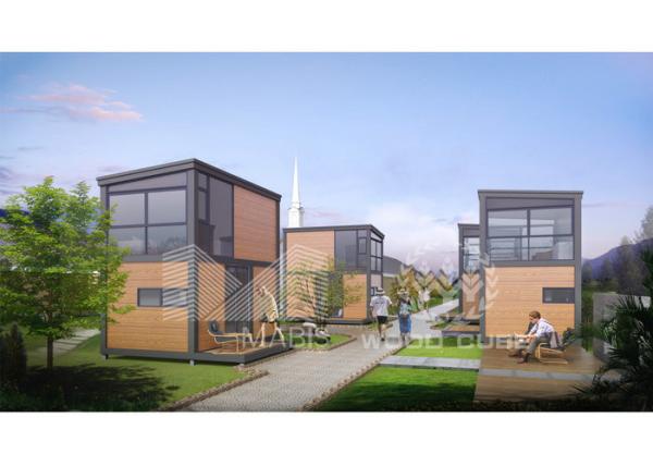 Quality Solid Structure Prefab Mini Homes With Strong Wind Resistance Ability for sale
