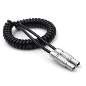 China Lemo 2 Pin To 2 Pin Spring Ethernet Connection Cable For Alexa Wireless Focus wholesale