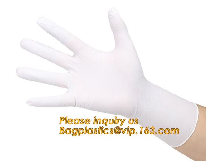 Medical Disposable Nitrile Coated Hand Gloves,Industrial Garden Working Resistant Disposable Nitrile Black Gloves BAGEAS