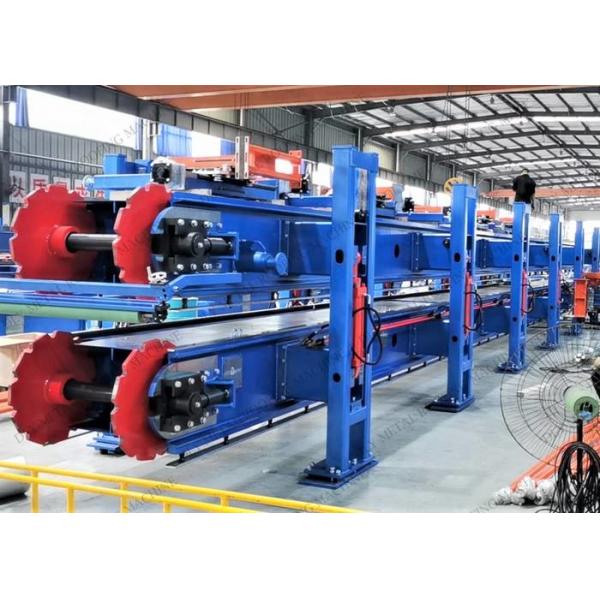 PLC Pu Panel Machine 8m Continuous Pu Sandwich Panel Production Line