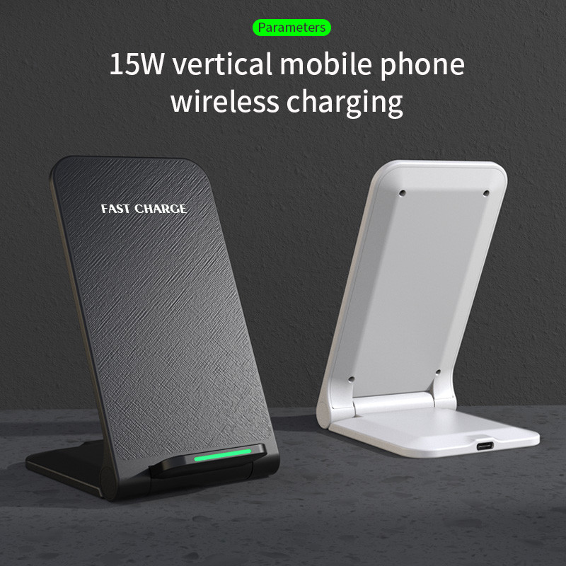 Custom Design Portable Wireless Mobile Phone Charger 15w Fast Charge For