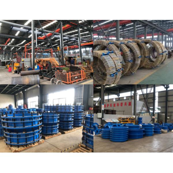 304 stainless steel C2F type detachable double flange loose sleeve force transmission expansion joint