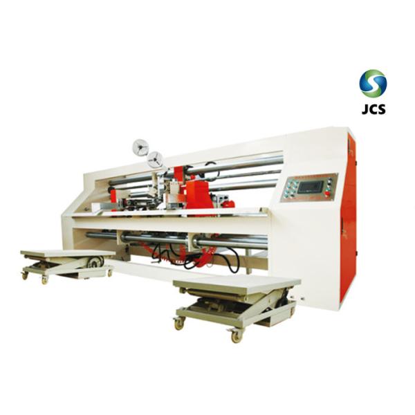 Double Pcs Semi Auto Stitching Machine , High Accuracy Cardboard Stitching