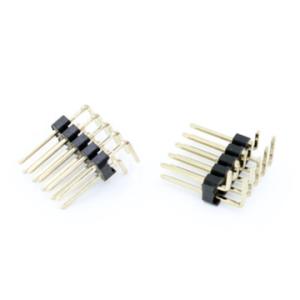 Dual row right angle 2.54mm pin header