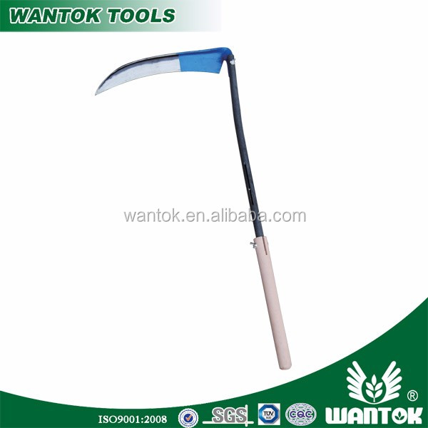 Wood Handle SC-05 Snath with 45 Steel or Rail Steel Blade Material