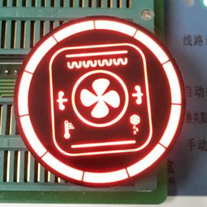 China Round Customized 7 Segment LED Display For Temperature Control wholesale