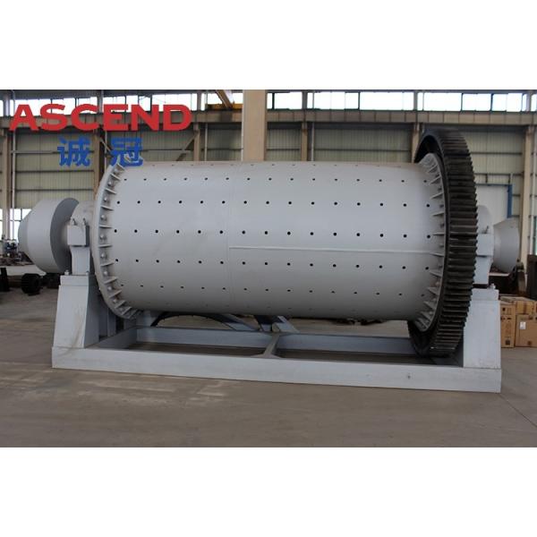 900x1800 Ball Mill Grinding Machine 1 2 3 Tph Gold Silver Stone Grinding Discharging Particle Size Less Than 0.075mm