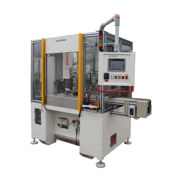 High Frequency Easy Operation Ultrasonic Plastic Welding Machine with Conveyor Belt for Car Parts