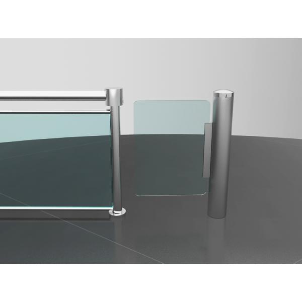 One Lane Speed Gate Turnstile Pedestrian Control Electronic Rfid Security Barrier