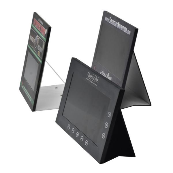 Innovative CDU(counter display unit) with HD screen video player, 10 inch counter video display instore video display