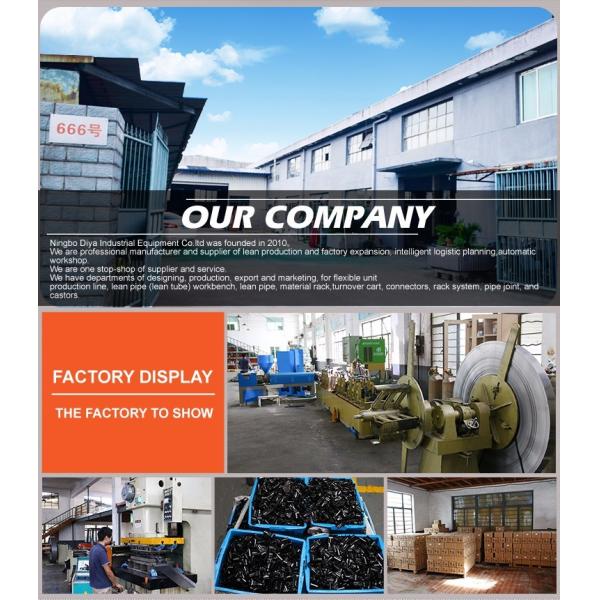 Lean Pipe Work Table Turnover Trolley Cable Hanger 28mm Warehouse Support Wire Rod Round Green Pipe
