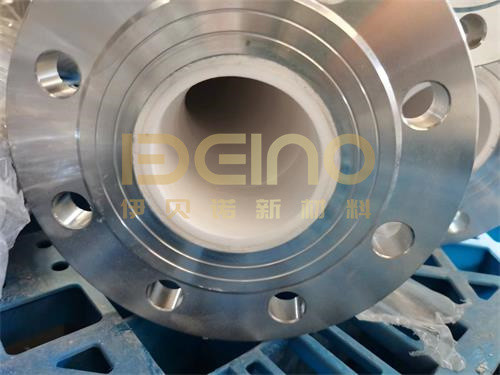 Bending Ceramic Sleeve Lined Pipe One Piece Alumina Ceramic Tube