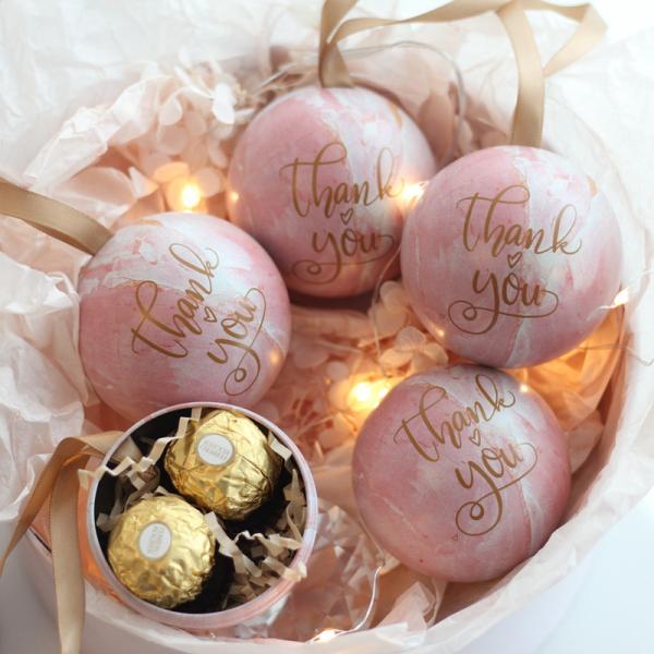 Anticorrosive Tin Can Gift Containers Ball Shape Ultralight Multicolor