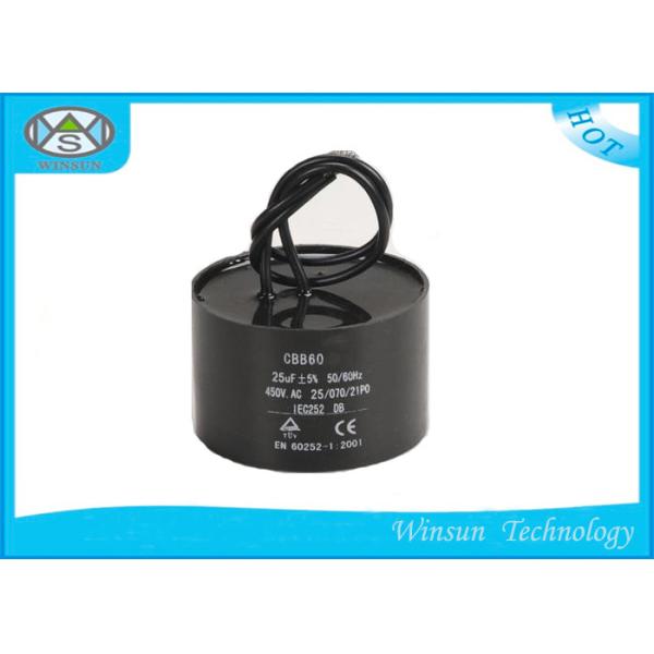 Polypropylene Film High Frequency Capacitor CBB60 , Long Life AC Star Capcitor