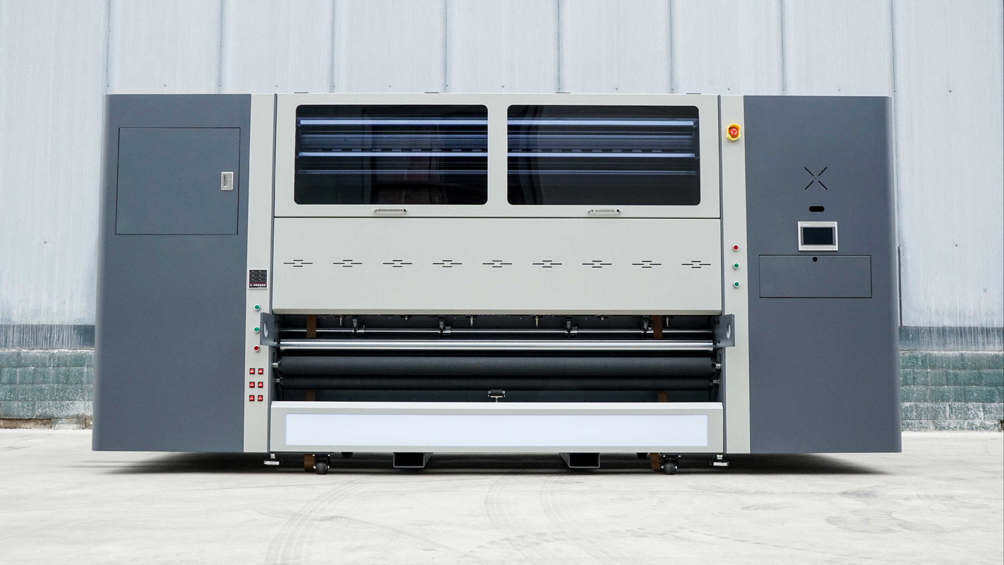 Multicolor 8 Color Pass High Speed Flag Printing Machine 360x1800 Dpi 4 Pass 720 X 1200 Dpi