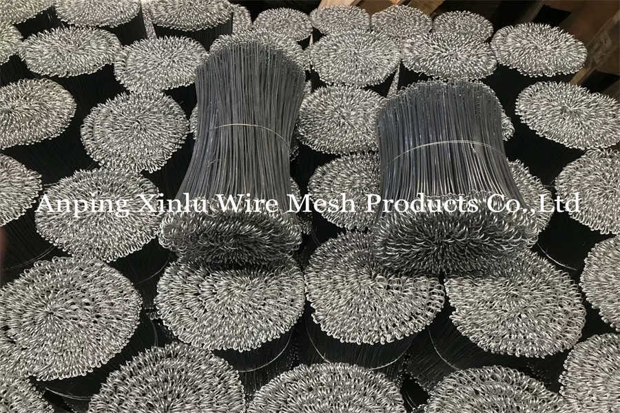 Galvanized Double Loop Wire Ties 0.7mm - 2.0mm Diameter 4" - 24" Length Twin Loop Binding Wire