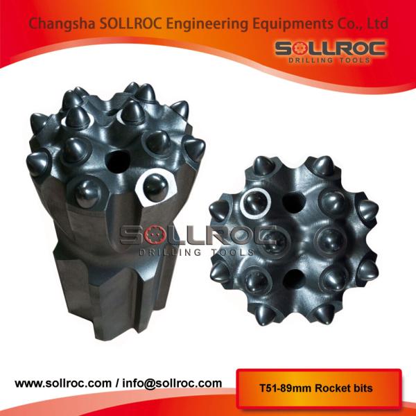 High-Efficiency DTH Drill Bit with Carburized Steel and Carbide for 57mm to 660mm Diameter Applications