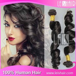 China Peruvian human Hair Grade 5A Loose Wave Wholesale Human Hair wholesale