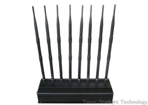 Simple Cell Phone Signal Blocker Jammer Indoor With Omni Directional Antennas