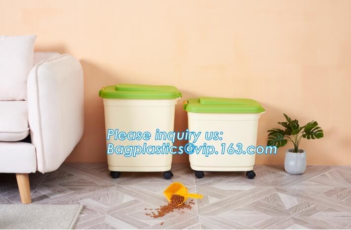 China Supply Pet Product Ceramic Dog Food Storage Container, Airtight Plastic Food Storage Container, Storage Barrel Pet