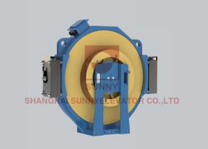 China Permanent Magnet Synchronous Gearless Traction Machine For Elevator wholesale