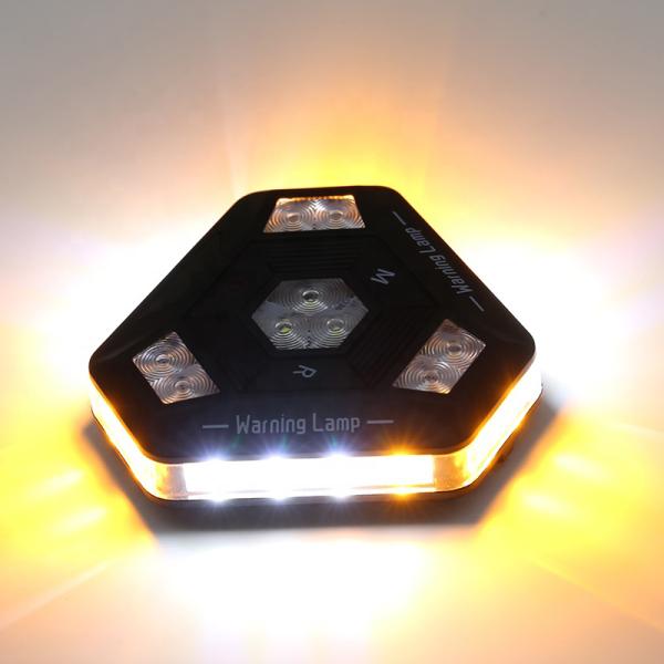 SOS road Rechargeable warning lights , strobe lights , signaal verlichting, Magnetic mounting light