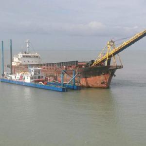 China 1000 KW Diesel Engine Power Small Dredger Machine For Sand Dredging From River Or Sea wholesale