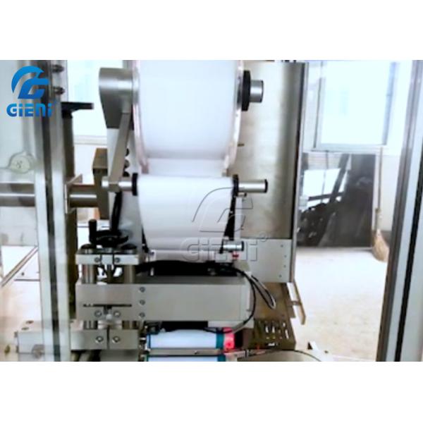 Semi Automatic Tube Labeling Machine Manual Feeding AC220V 3000W