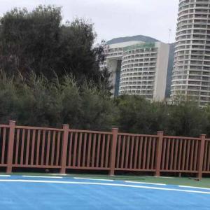 China Fire Retardant WPC Hand Railing Design Eco Friendly Modern And Stylish wholesale