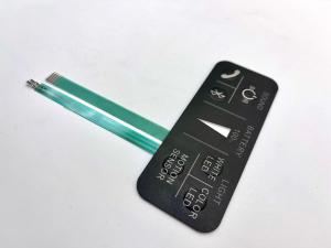 China Flex Circuit Two Top Membrane Keyboards With 1.0MM Pitch Of ZIF Connector wholesale