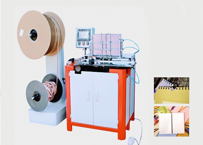 1/4" Wire Twin Loop Binding Machine , 6-8bar Ring Binding Machine