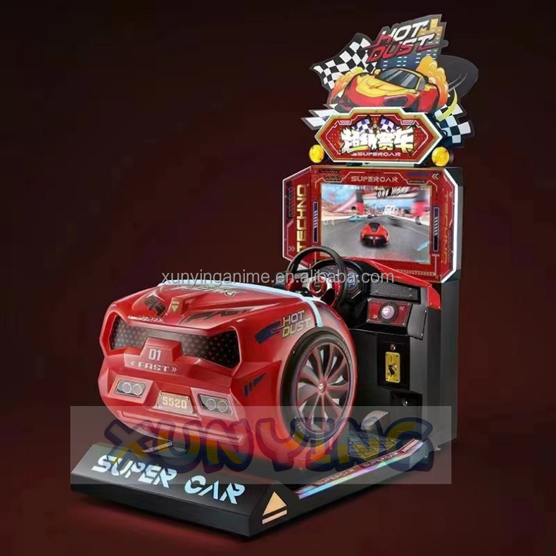 26'' LED Screen Racing Car Game Machine for Racing Game in Game Center Competition