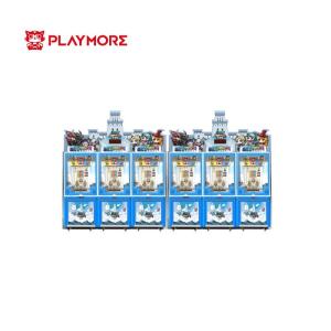 Sky Tower Lottery Mechanical Coin Pusher Machine Build Coin Tower Three Players