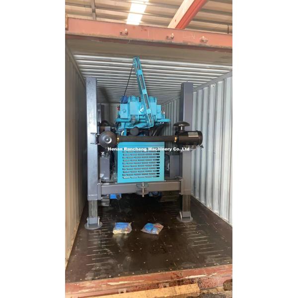 High Efficiency 200m Depth Crawler-Mounted Water Well Drilling Rig Machine