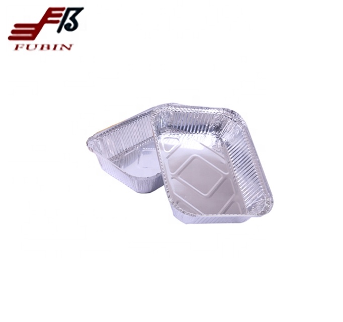 alufolie Food grade packing foil takeaway food container packaging aluminum foil box barbecue grill special