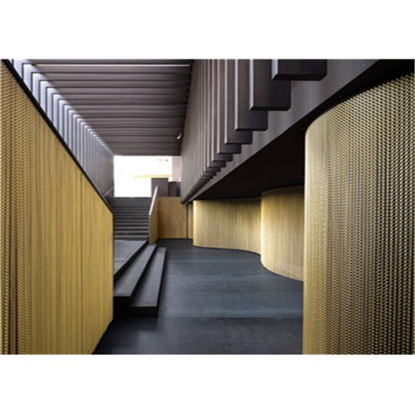 Gunmetal Chain Link Curtain Fly Screen For Partition Divider 12x24mm