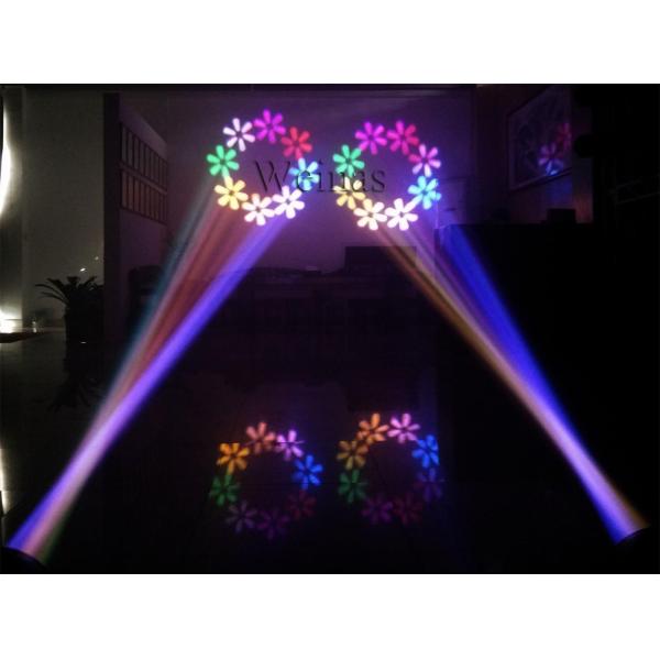 8 Circular Prism LED Beam Moving Head Light 150 Watt With Touch Screen Display