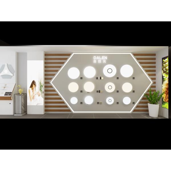 Energy Saving Ceiling Mounted Luminaire , φ430mm Ceiling Mounted LED Light Fixtures