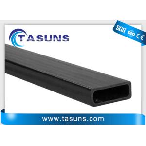 China High Strength Blank Surface Pultruded Carbon Fibre Rectangular Tube 20mm wholesale