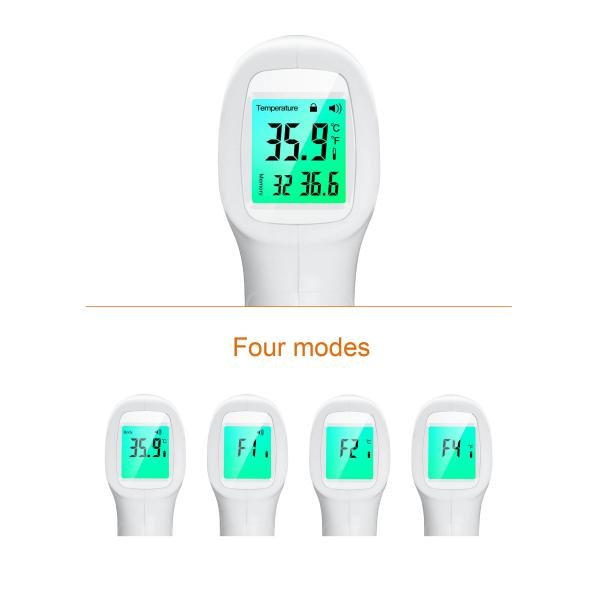 Adult Memory Recall Infrared Forehead Thermometer