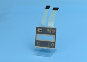 China Translucent Led Tactile Membrane Touch Switch With Double Circuit wholesale