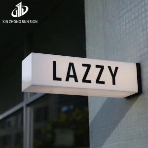 China Light Board Marker 3D Sign Outdoor Light Box Advertising Sign 3D Letter Sign Acrylic Light Box wholesale