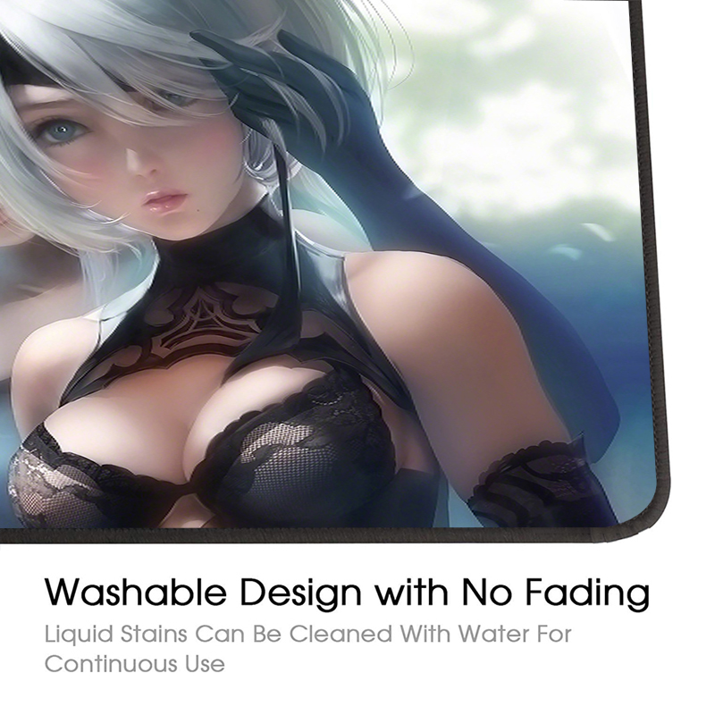 Office Home Keyboard Mats Mouse Hemmed Edge Sublimation Sexy Breast Girl 30X80 Gamer Mouse Pads Custom Logo