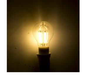 A55 E27 led filament dimmable light bulbs