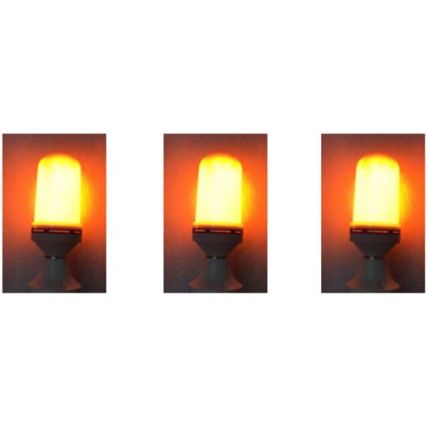 LED Spot Bulbs Flame Lights E27 LED Fire Light Bulb 4W Flickering Emulation 1800K PC