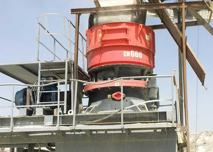 Mining Quarry Stone Cone Crusher Machine Easy Adjustment With ARIS Computer
