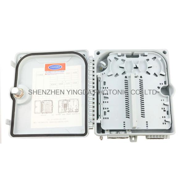 12 Cores Fiber Distribution Box , Optical Splitter Module Junction Box for FTTH IP65